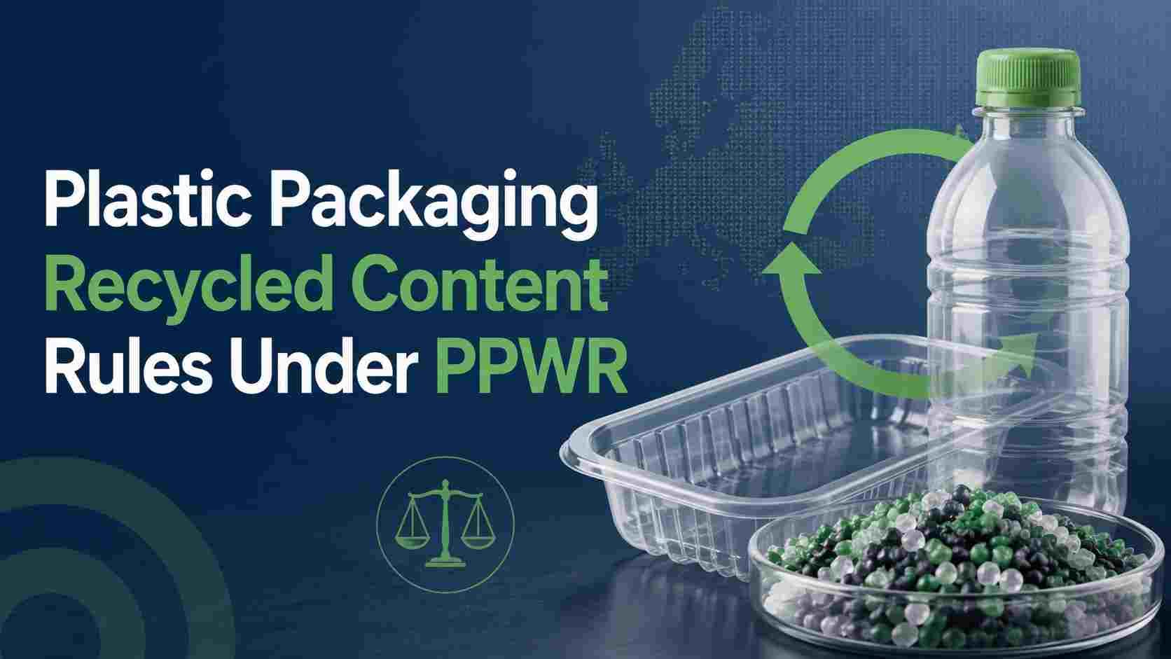 Recycled Content in Plastic Packaging: PPWR Guide