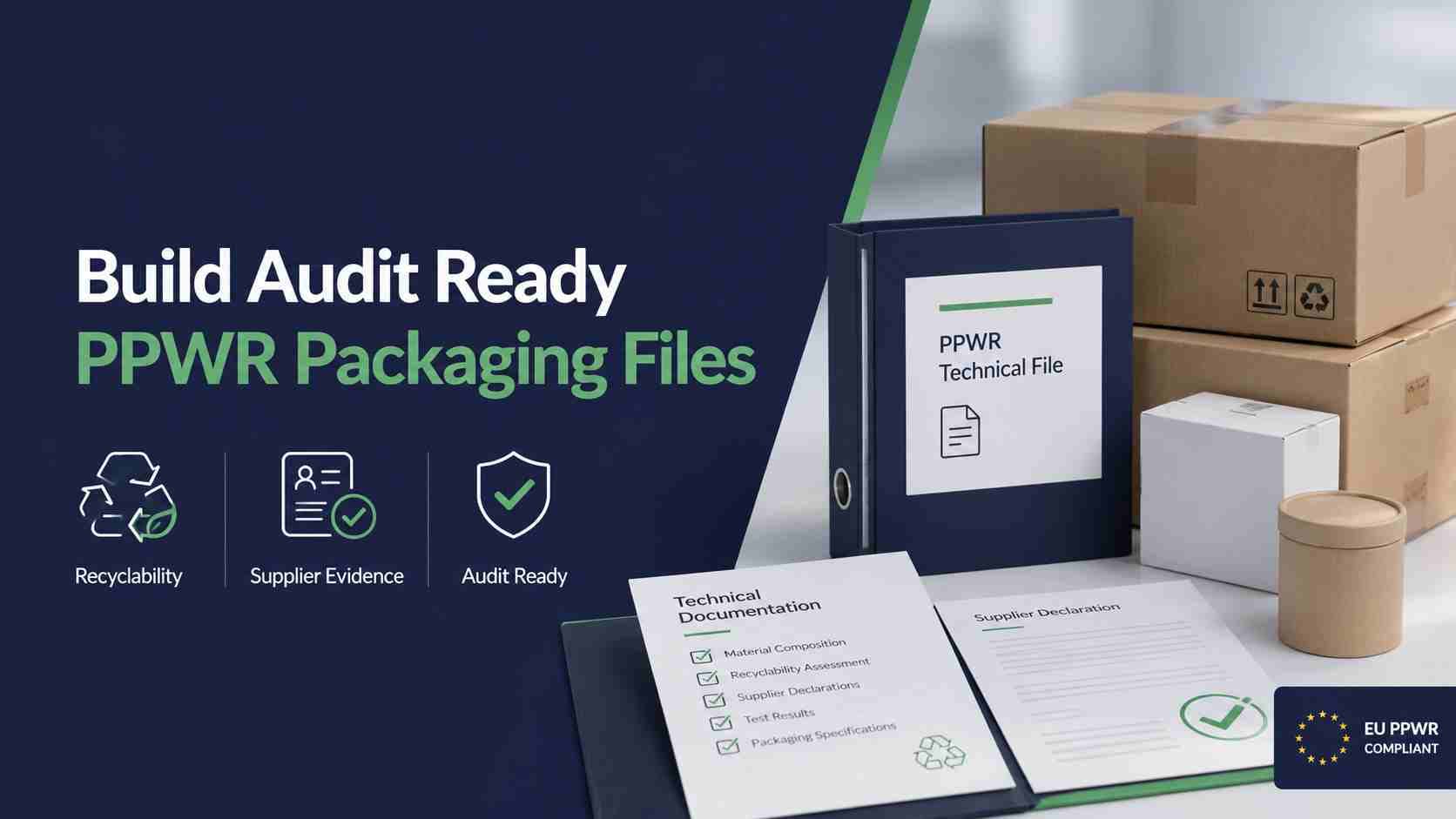 EU PPWR Packaging Technical Documentation Guide 2026