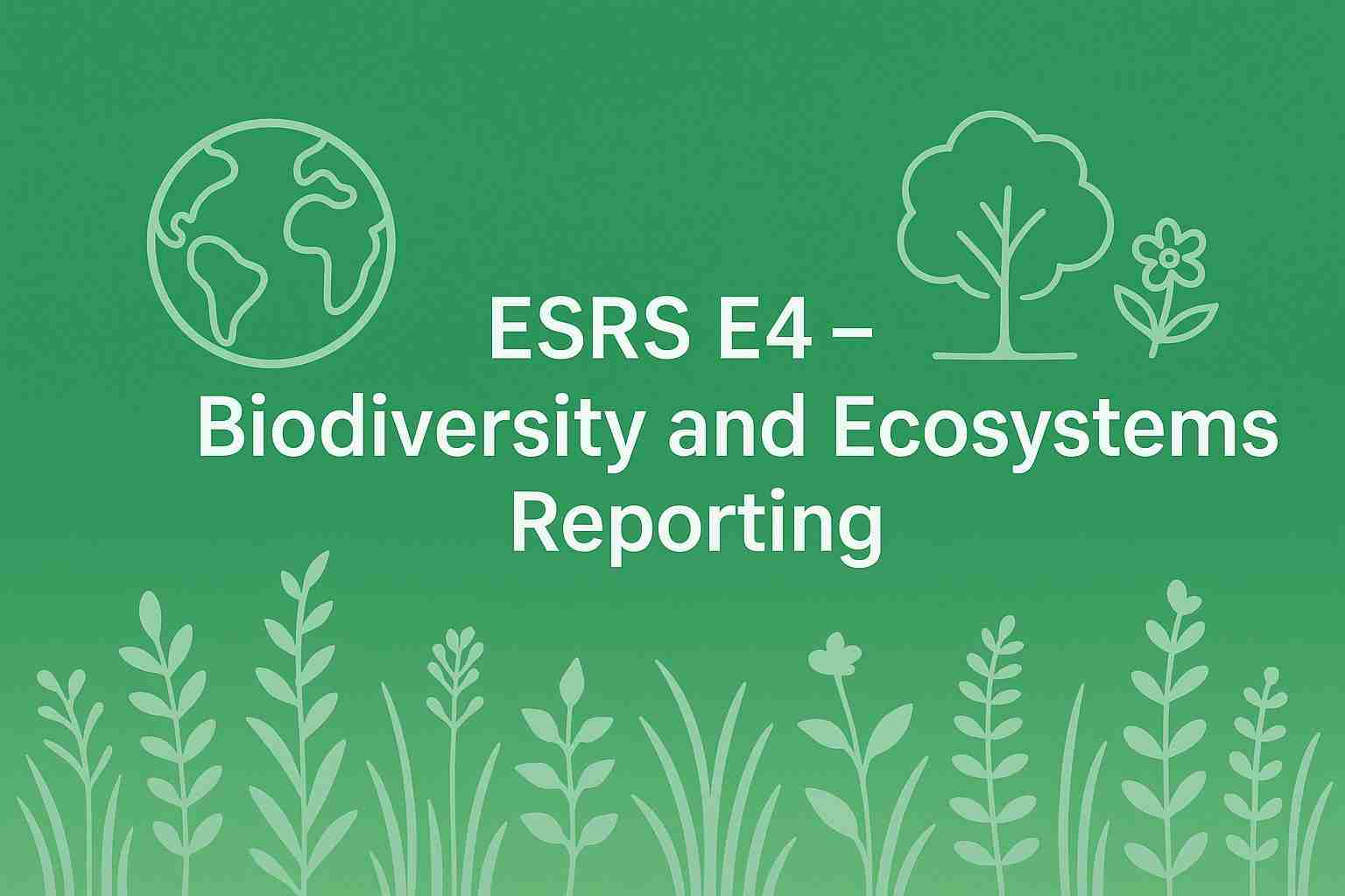ESRS E4 Biodiversitätsbericht