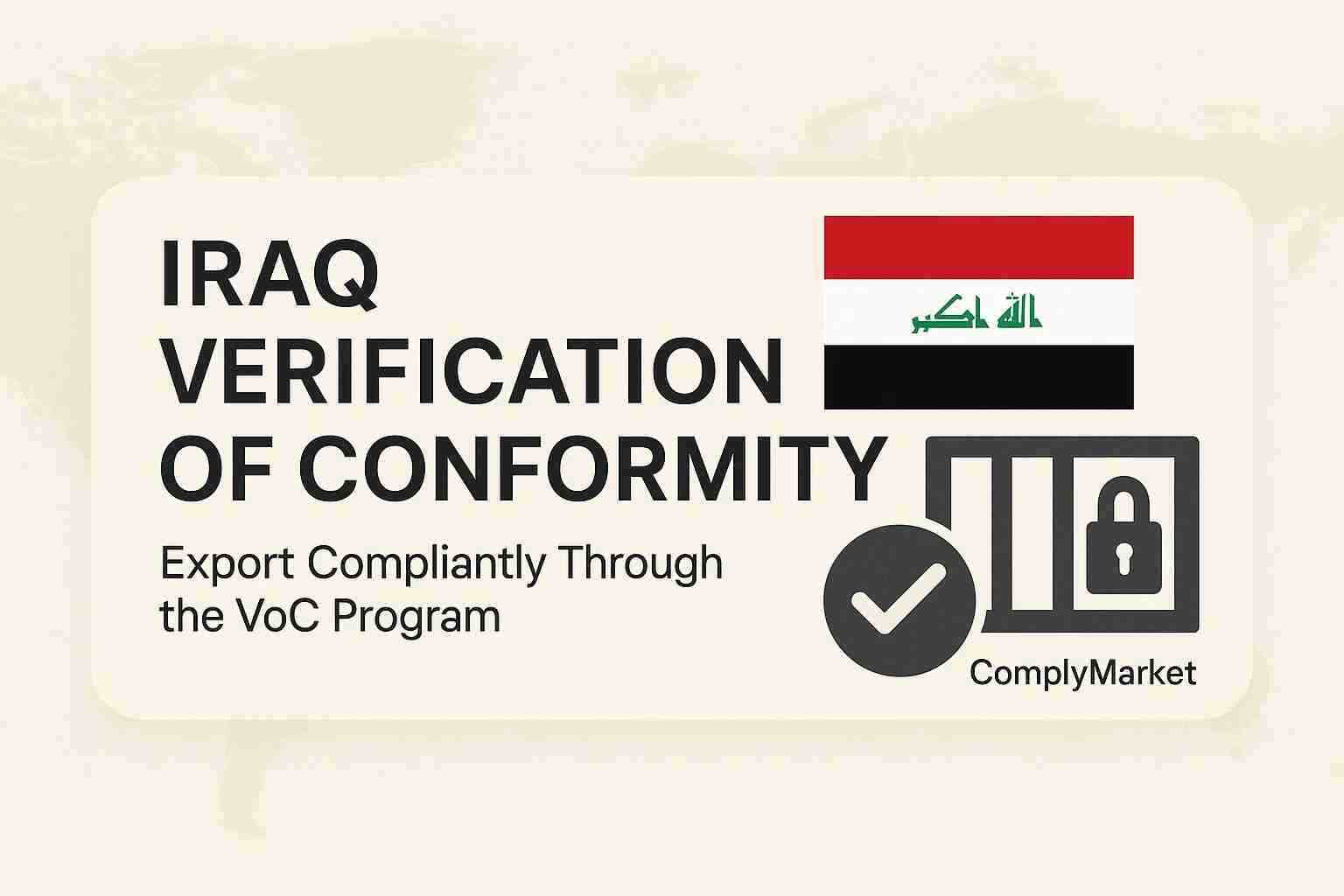 Irak-Konformitätsüberprüfung