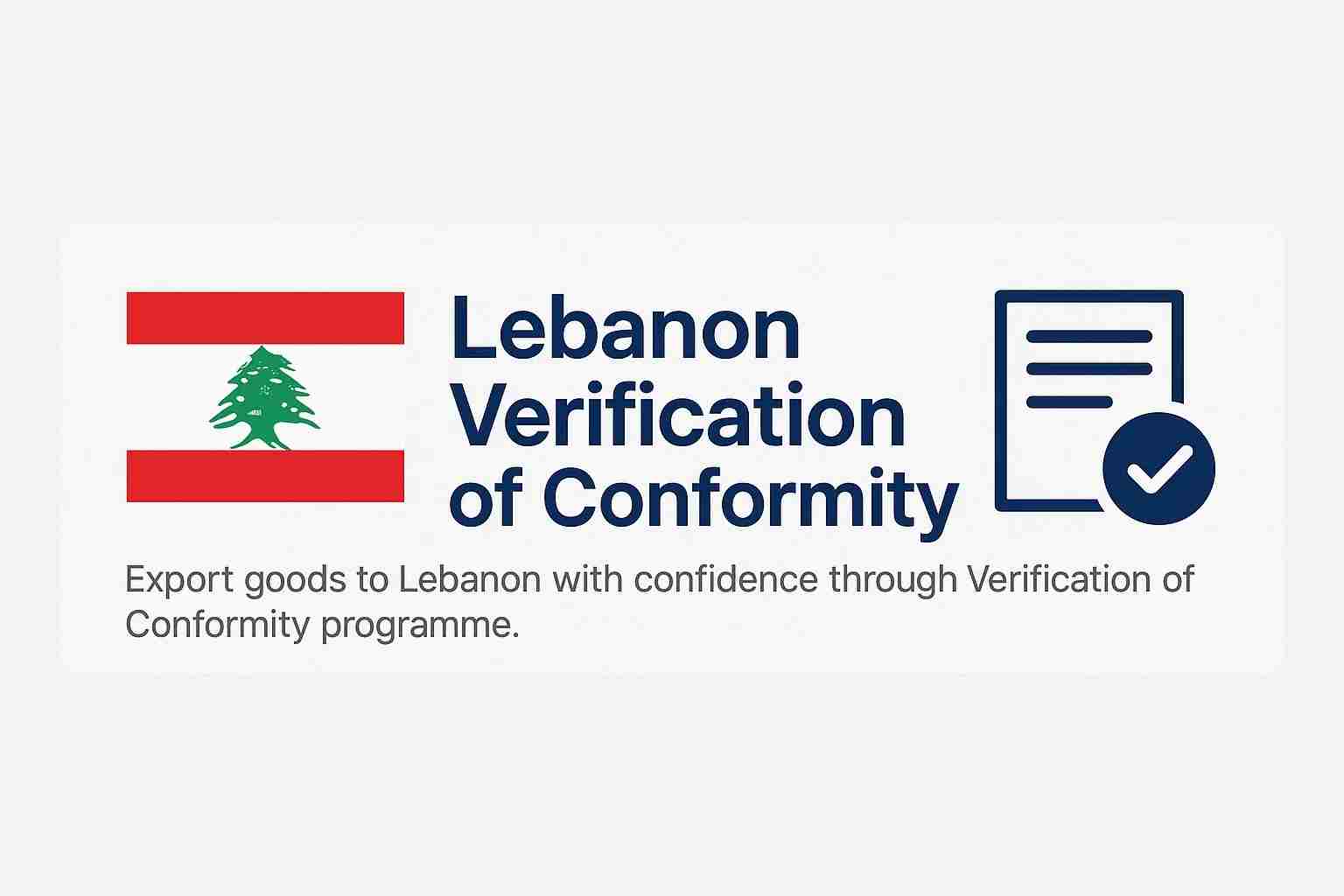 Libanon-Konformitätsüberprüfung