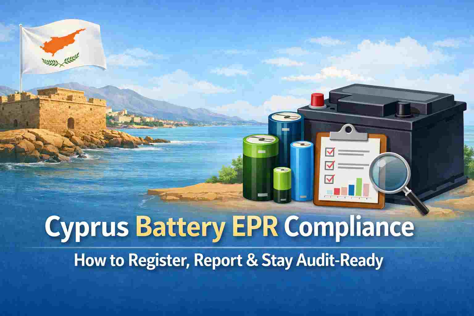 Cyprus Battery EPR Compliance: Registration & Reporting
