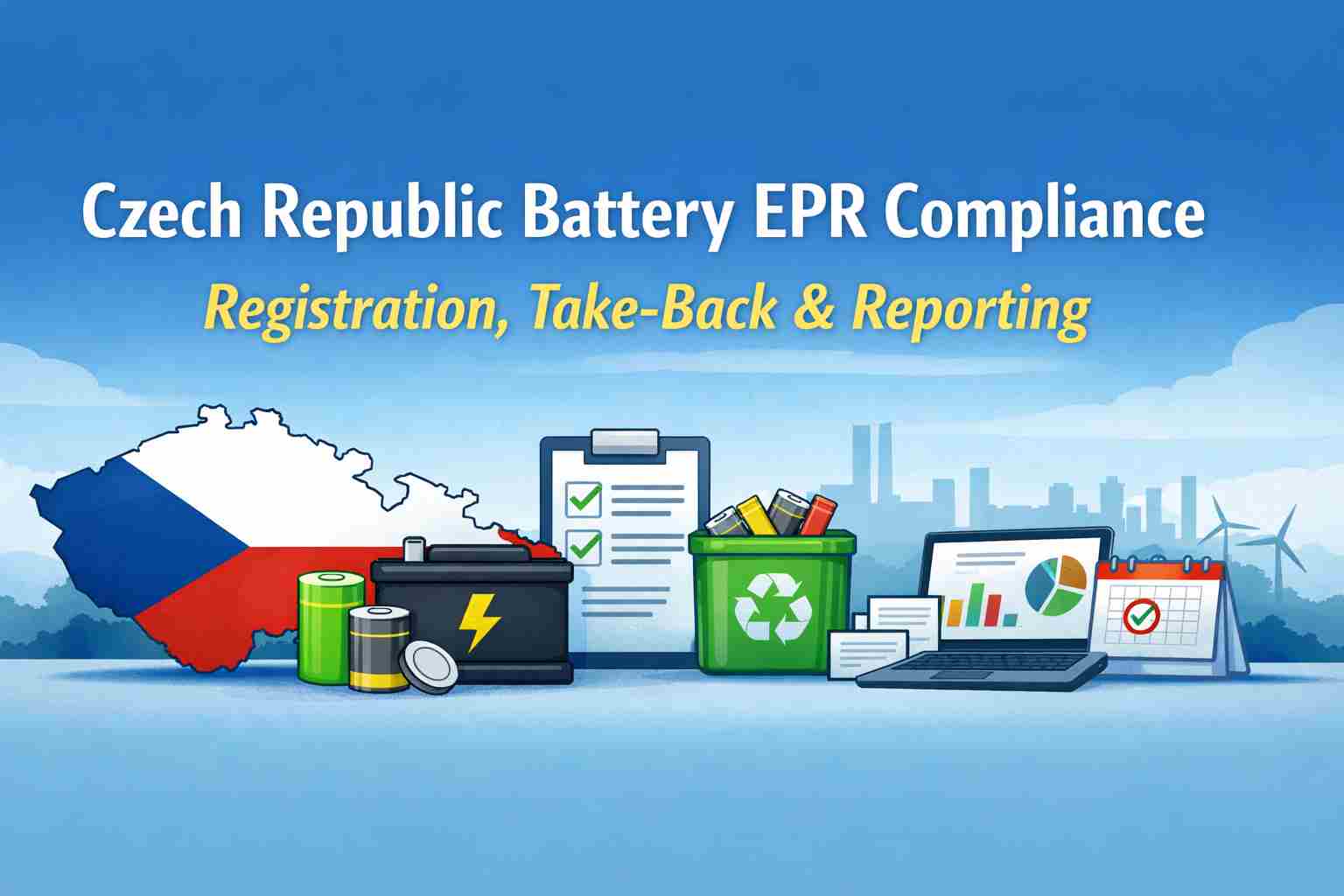Czech Republic Battery EPR Compliance: Registration & Reporting