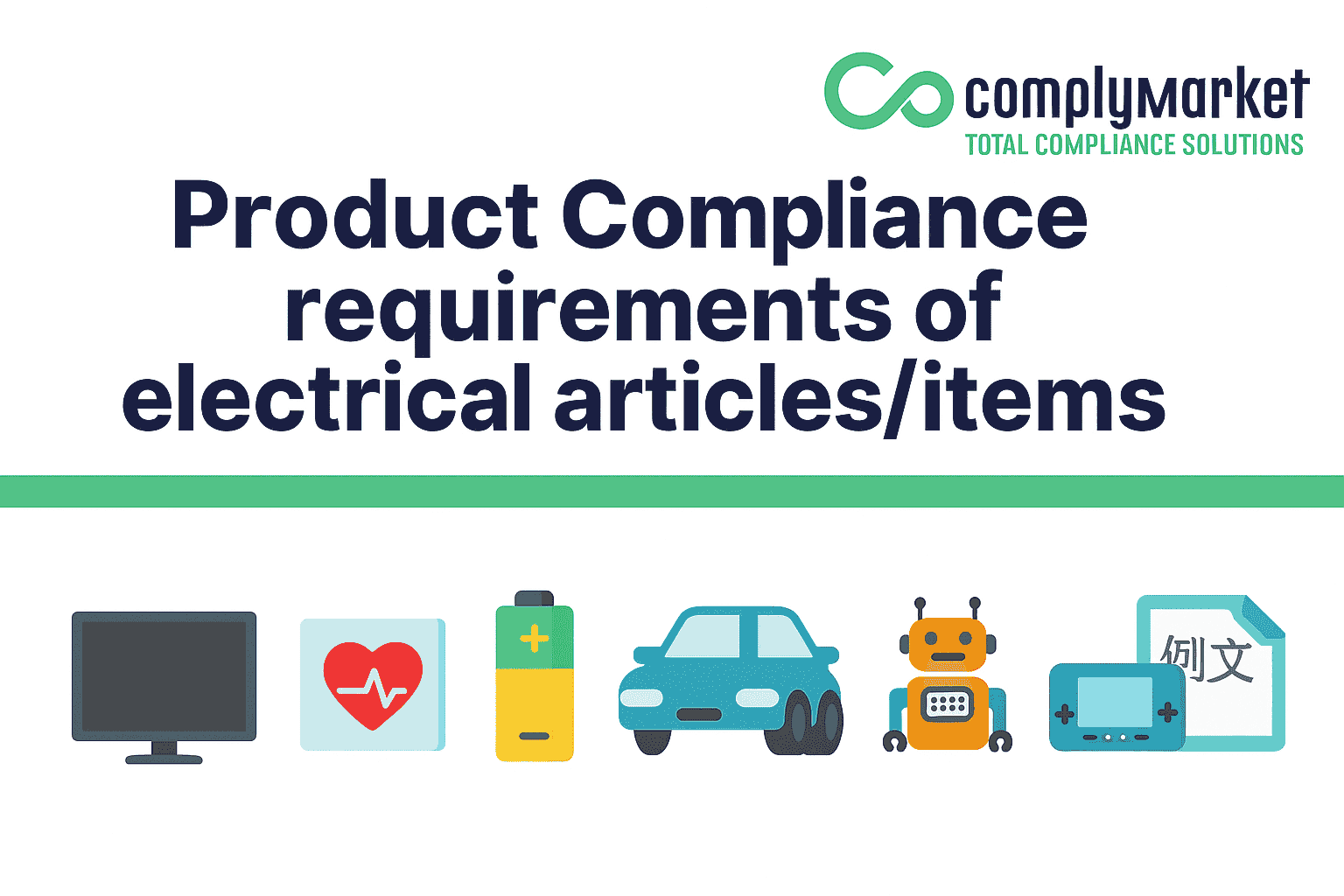  Identifiera omedelbart globala krav på produktöverensstämmelse