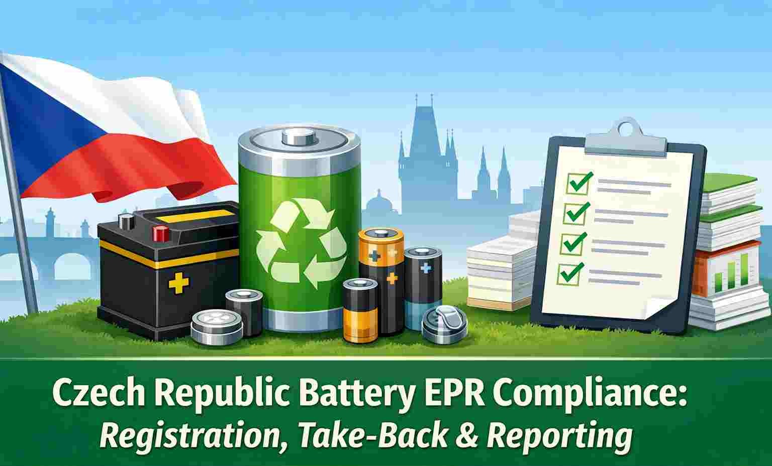  チェコ共和国のバッテリー EPR コンプラ...